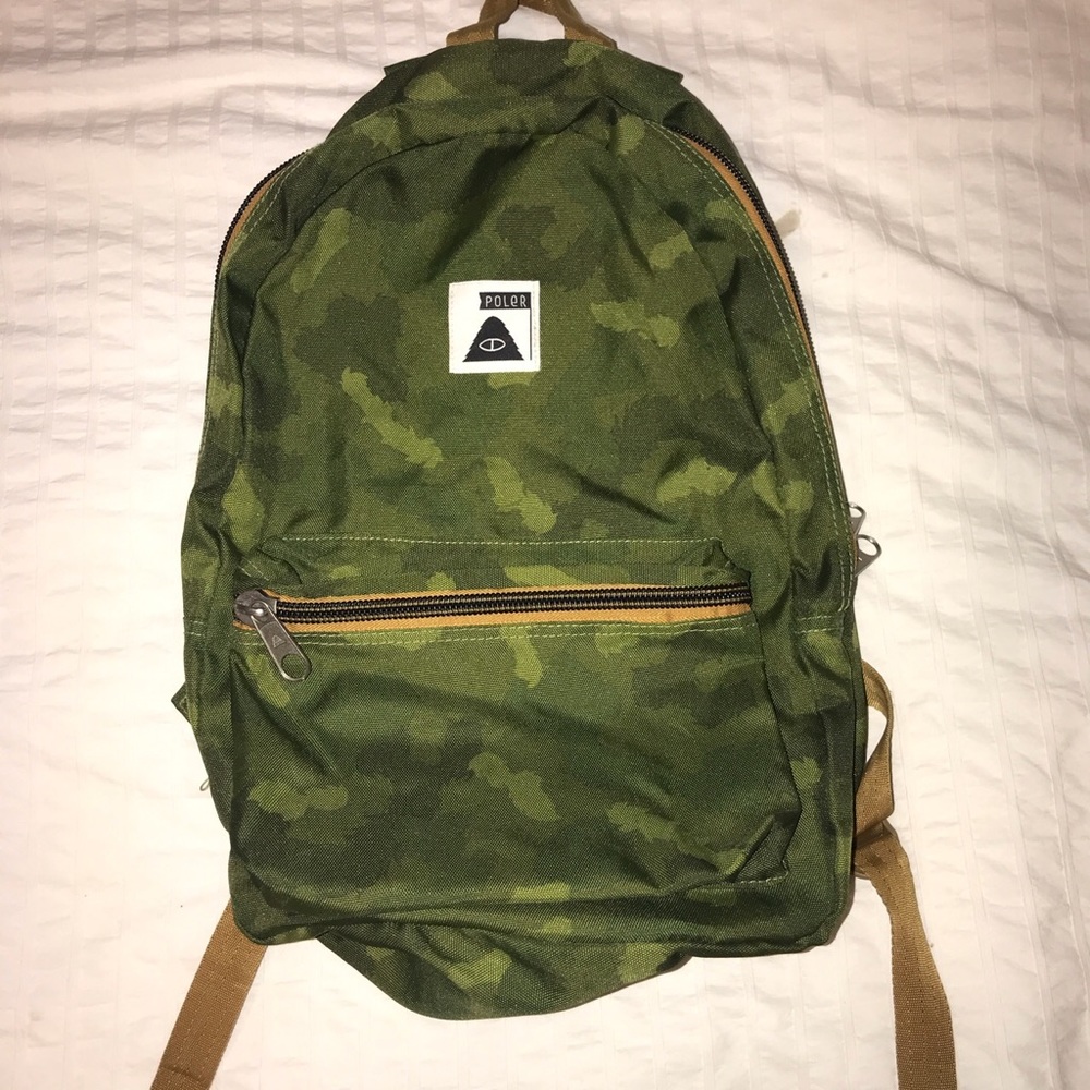 Camo Poler backpack